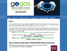 Tablet Screenshot of gogas.pro